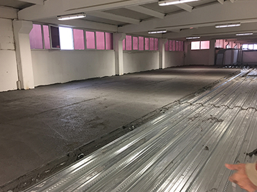 Hafif Beton ile Fabrika içinde asma kat kazanımı