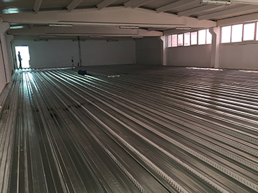 Fabrika içi Hafif Beton'dan asma kat kazanımı