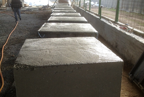 Hafif Beton Blok Duvar Döküm Uygulaması