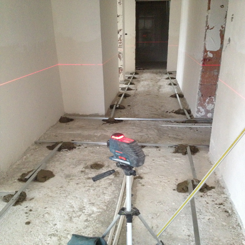 Hafif Şap Uygulama Aşaması