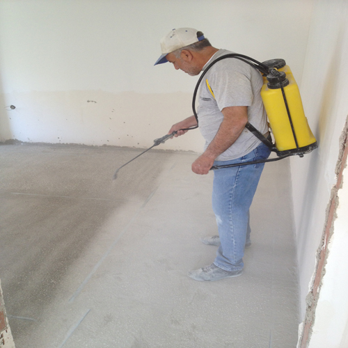 Hafif Şap Uygulama Aşaması