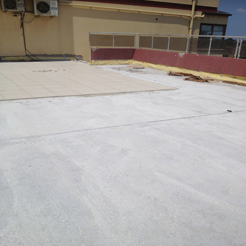 Hafif Şap üzeri Fayans Uygulama aşaması