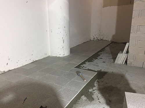 Hafif Şap Uygulama Aşaması